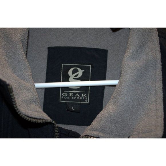 VTG Gear For Sports black Bristol Motor Speedway Jacket size Large - Picture 3 of 5